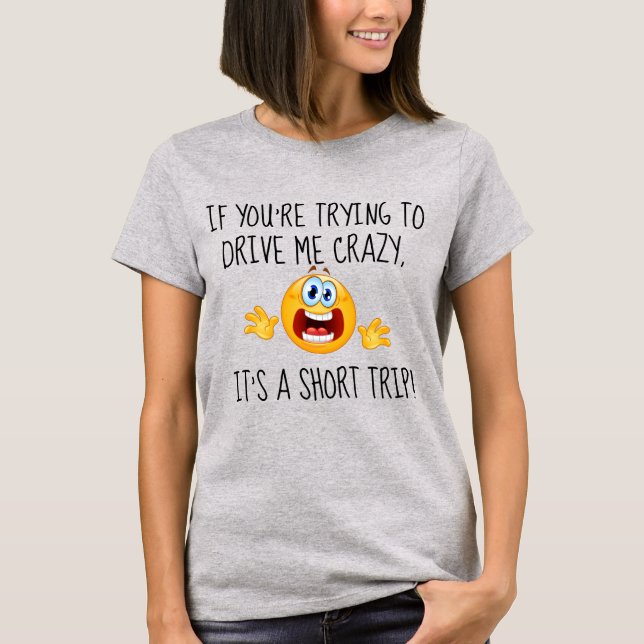 STRESSAD! LE SMILE T SHIRT (Framsida)