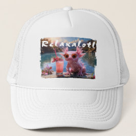 Stressad Relaxalotl Axolotl Keps