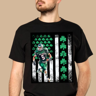 Stressad St. Patrick's Day-fotbollströja  T Shirt