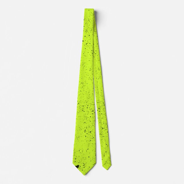 Stressad urban konst neon flytande chartreuse bero slips (Framsida)