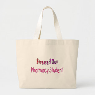 Stressad ut apotekstudent jumbo tygkasse