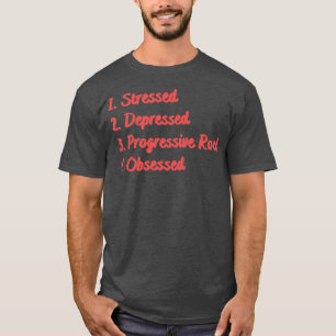 Stressat degressiv progressiv Sten T Shirt
