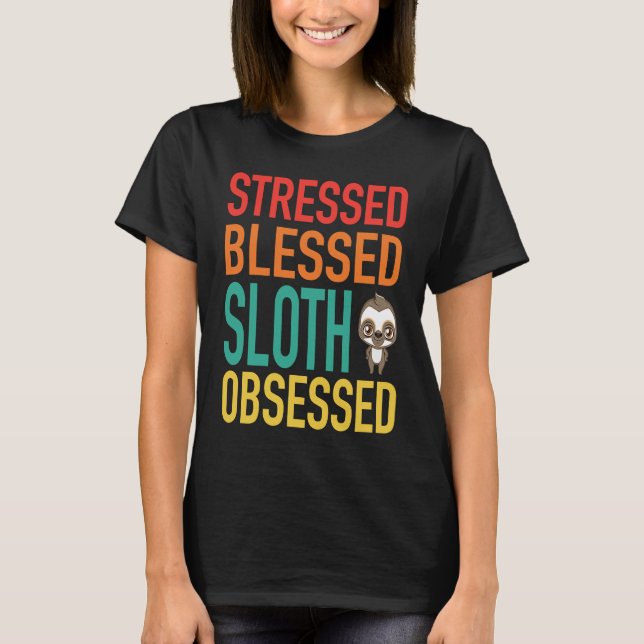 Stressat, färgad, färglöst, markerad t shirt (Framsida)