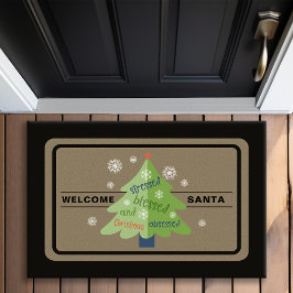 Stressat, färgad Julgran