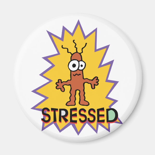 Stressat Magnet (Framsidan)
