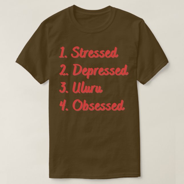 Stressat nedtonad uru besatt t shirt (Design framsida)