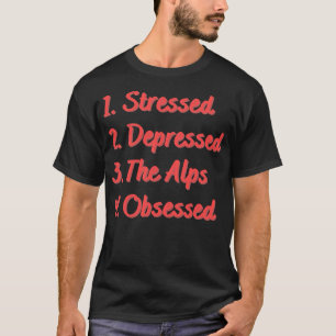 Stressat nedtryckta Alpernor T Shirt