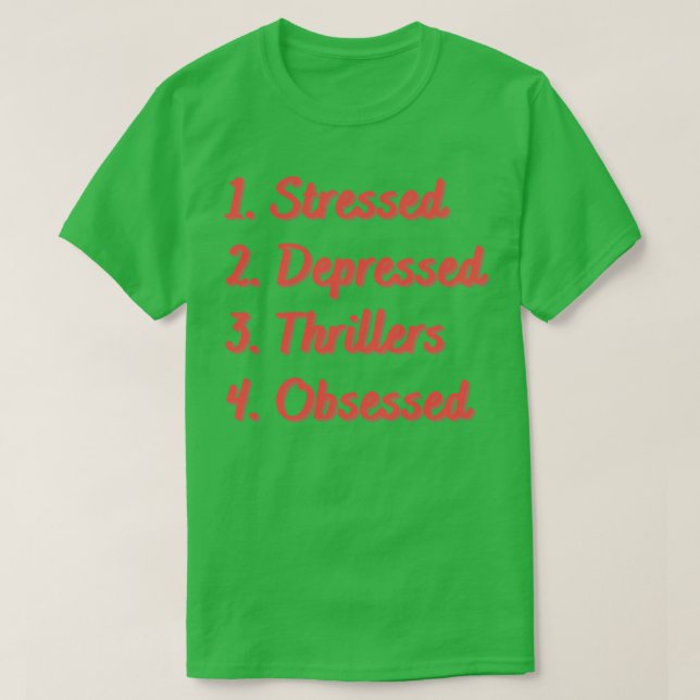 Stressat nedtryckta begränsare besökta t shirt (Design framsida)