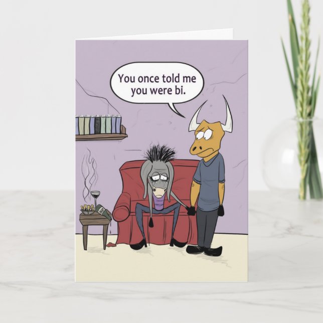 Stressat och nedtryckt kort (Framsida)