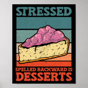 Stressat spaltad bakåt är att underordnade Stressa Poster