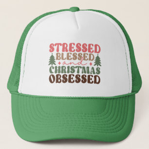 Stressat, välsignad och julbelagd keps