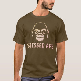 Stressed Ape Studios Grön Logo T Shirt