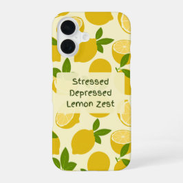 Stressed Depressed Citron skal