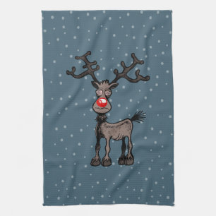 Stressig jul med Rudolf Kökshandduk
