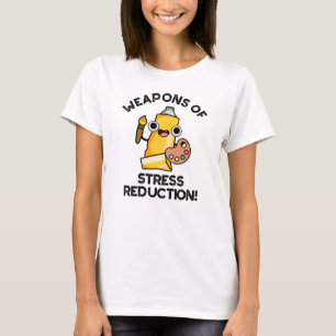 Stressreducerande Roliga Konstnärspunsar T Shirt