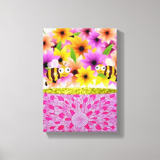 Stretat Kanvastryck Mors dag (Framsida)