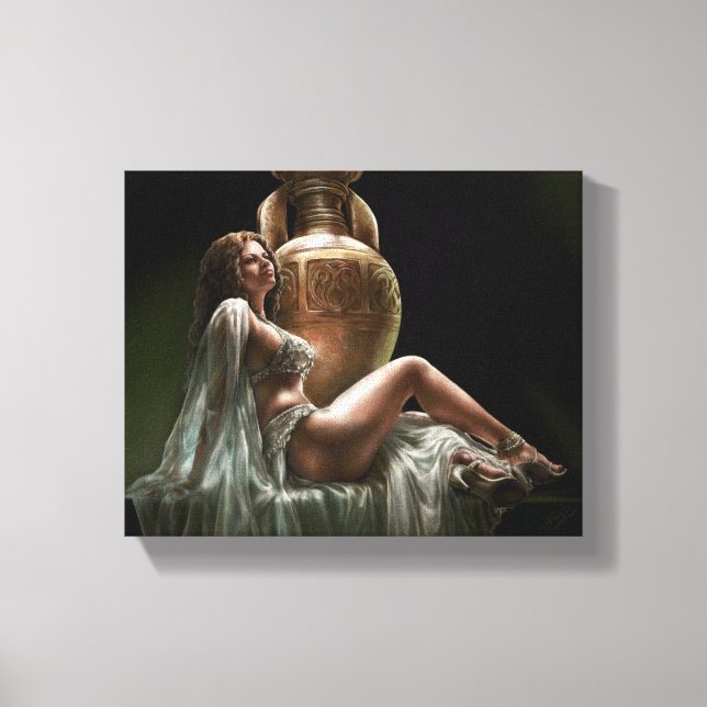 Stretch Canvas w/Queen of Sheba by Lindsay Archer (Framsida)