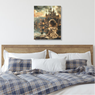 Stretched Canvas met Princess Elly 