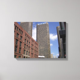 Stretched Canvas of Downtown Chicago