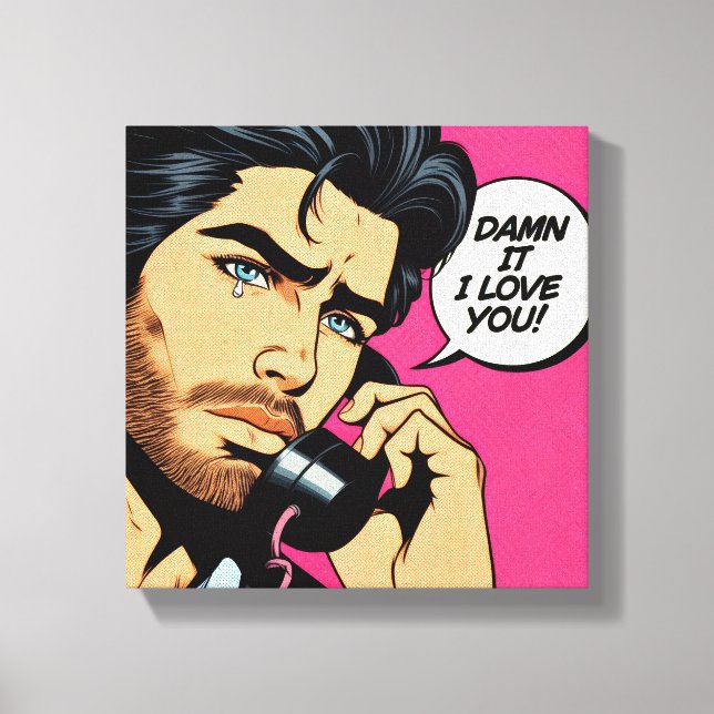 Stretched Canvas Print (Framsida)