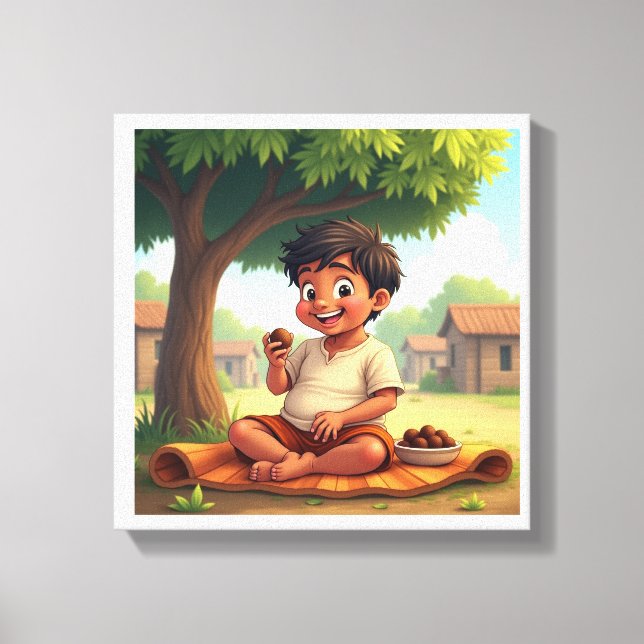 Stretched Canvas Print (Framsida)