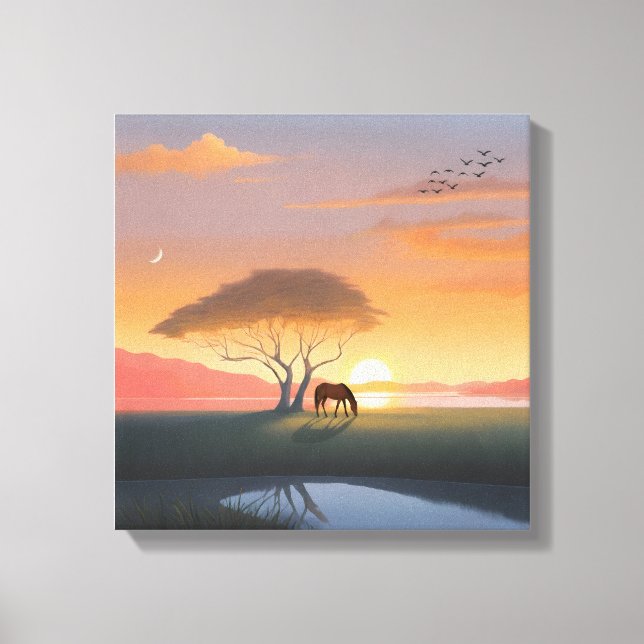 Stretched Canvas Print (Framsida)