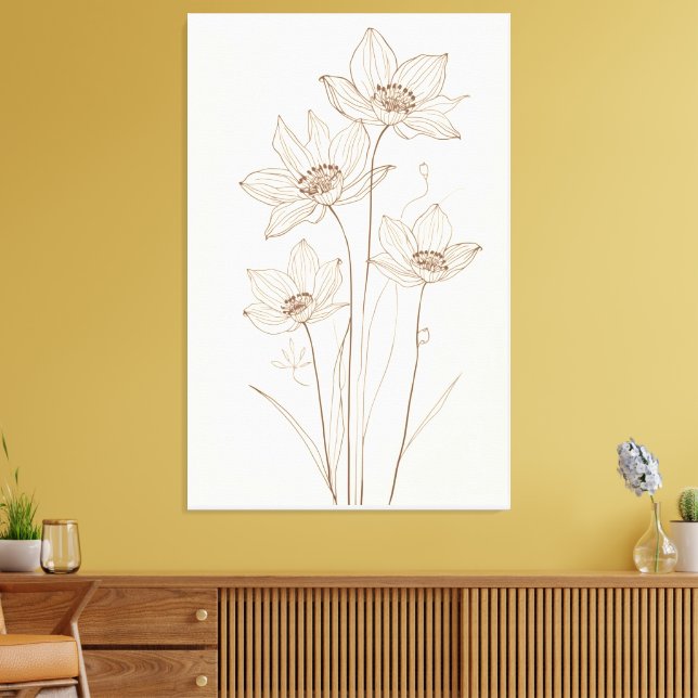 Stretched Canvas Print (Insitu (Vardagsrum))