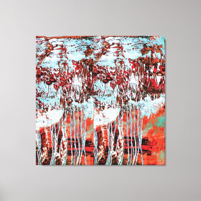 Stretched Canvas Print – Corrosion Pulse (Framsida)