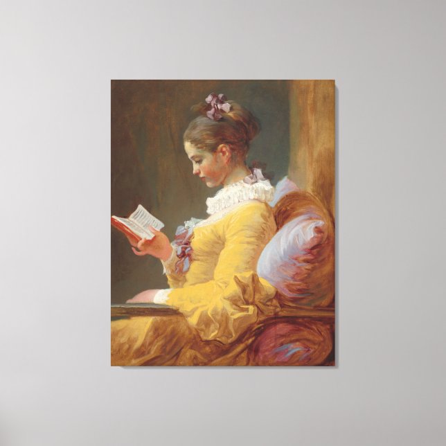 Stretched Canvas Print, gallery art c.1769 (Framsida)