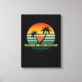 Stretched Canvas Print,Motivational Quote Wall Art