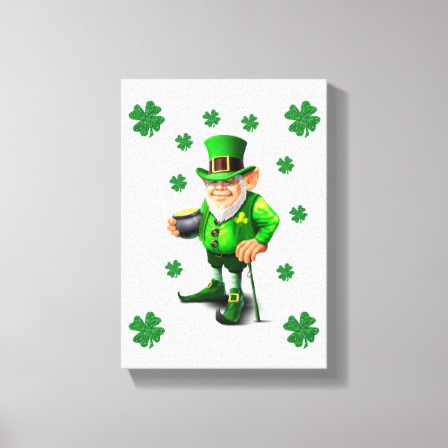 Stretched Kanvastryck St. Patrick's Day (Framsida)