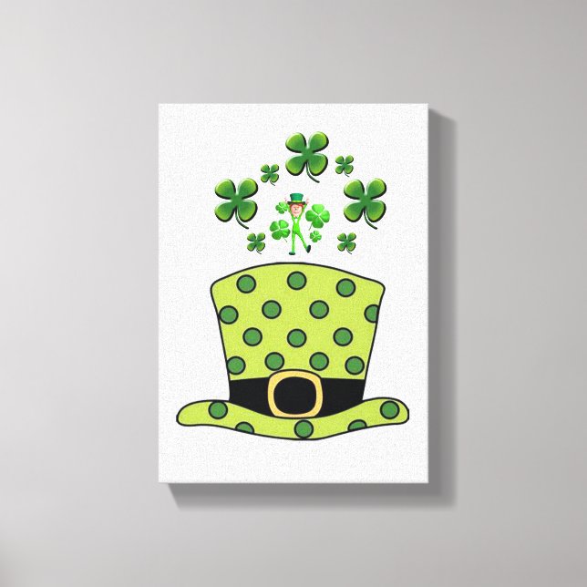 Stretched Kanvastryck St. Patrick's Day (Framsida)
