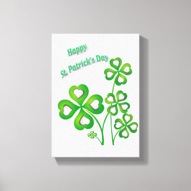 Stretched Kanvastryck St. Patrick's Day (Framsida)