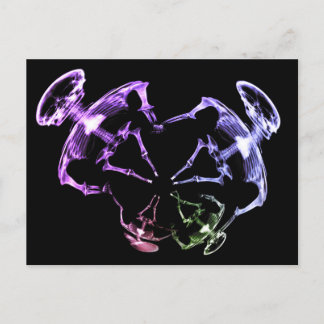 Stretched X-Ray Skeleton Family 1 Vykort