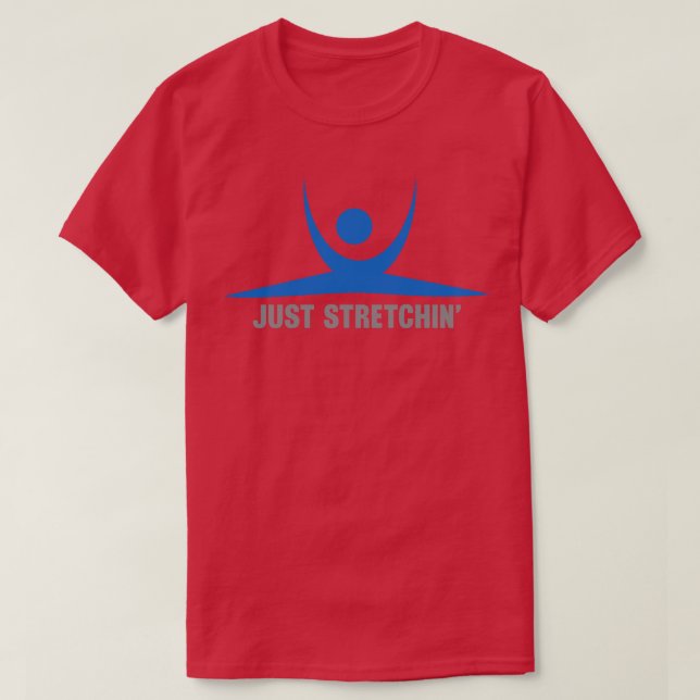 Stretchin Abstrakt Stretch Pose T Shirt (Design framsida)