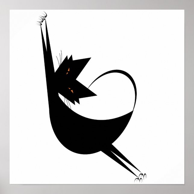 Stretchy Cat Poster (Framsidan)