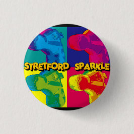 STRETFORD-GNISTRA - BADGE KNAPP