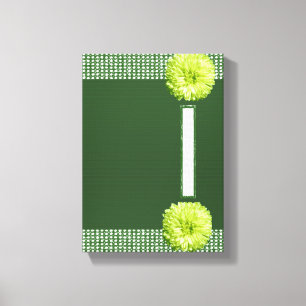 Stretsad Kanvastryck Mors dag Blommigt