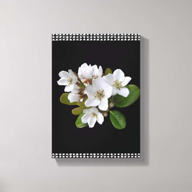Stretsad Kanvastryck Mors dag Blommigt (Framsida)