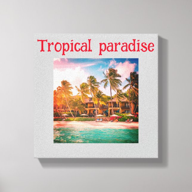 Strettigt Kanvastryckets väggkonst Canvastryck (Framsida)