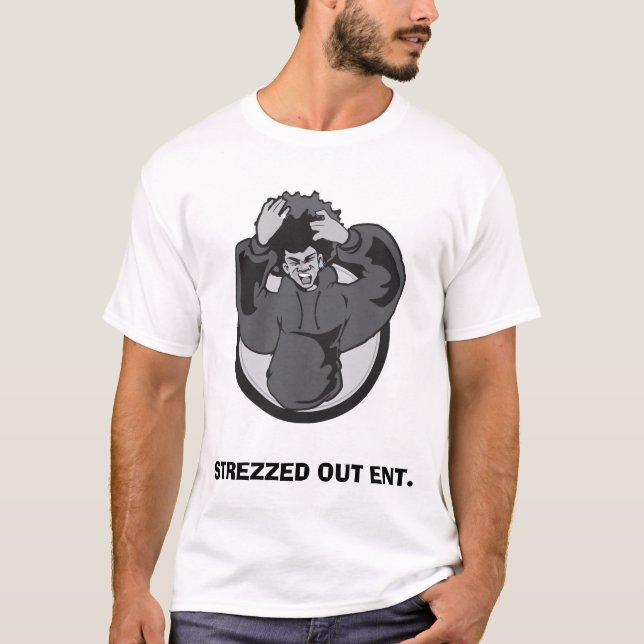 STREZZED_LOGO_00003 ENT. STREZZED UT T SHIRT (Framsida)