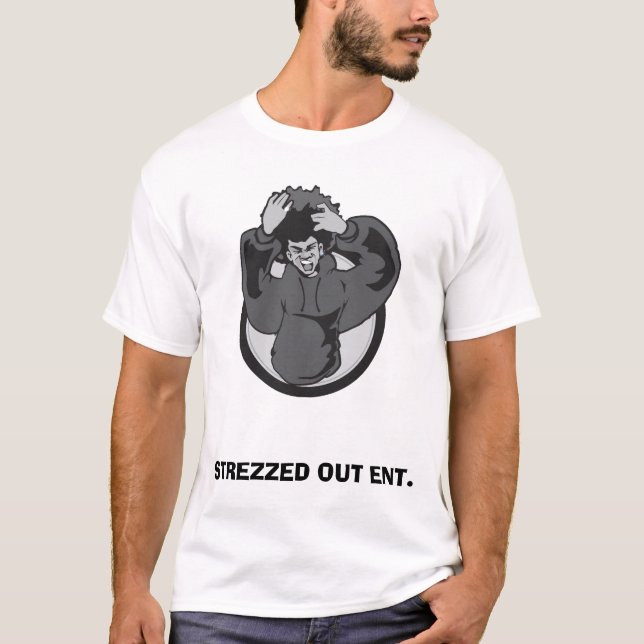 STREZZED_LOGO_00003 ENT. STREZZED UT T-SHIRT (Framsida)