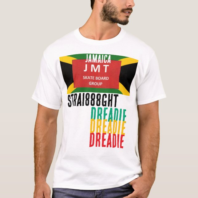 STRIA88HT DREADIE Basic-Mörk T-Shirt (Framsida)