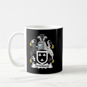 Strickland Jackar Arm Family Crest Kaffemugg