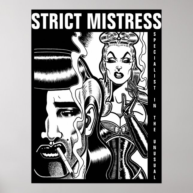 Strict Älskarinna Poster (Framsidan)