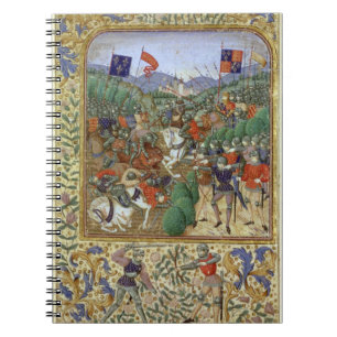 Strid av Agincourt, Oktober 25th 1415 (w/c på pap Anteckningsbok