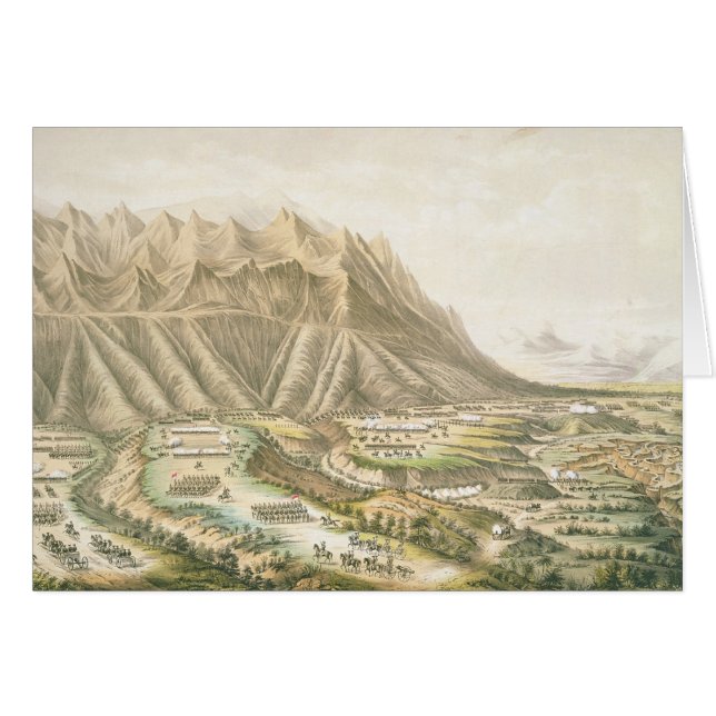 Strid av Buena Vista Hälsningskort (Framsidan Horizontal)