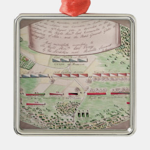 Strid av Camden, 1780 Julgransprydnad Metall