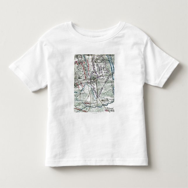 Strid av Chancellorsville 2 T Shirt (Framsida)