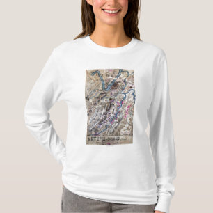 Strid av Chickamauga - panorama- karta för Tee